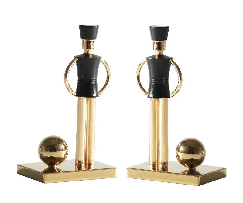 D0093 bookend Blck Gold Men 1