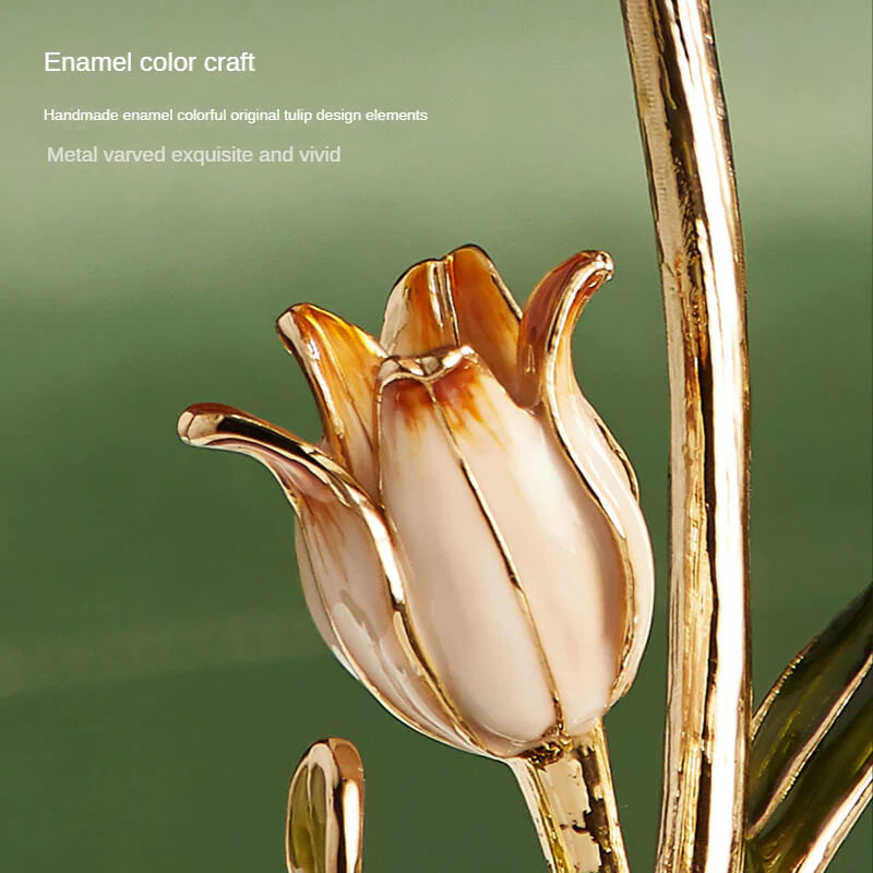 Tulip candle